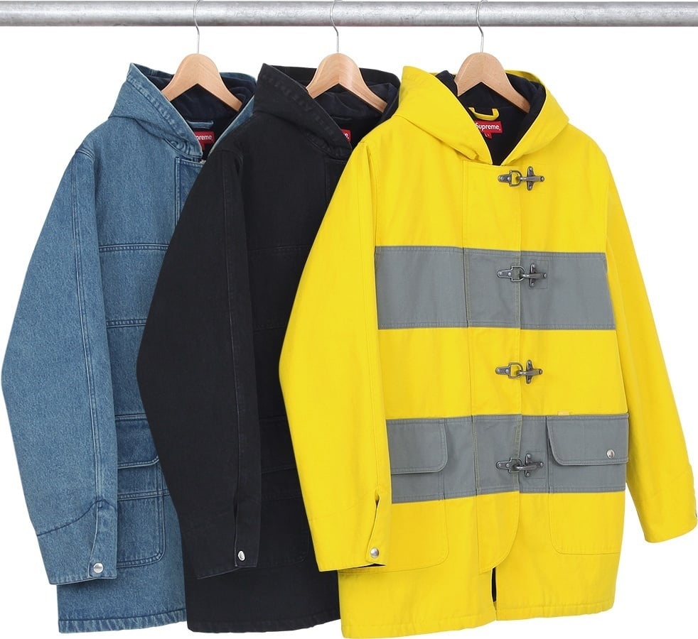 Hooded Firemans Coat
